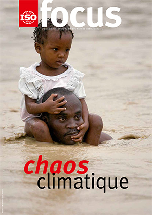 Couverture de l'ISOfocus de janvier/février 2016 - Chaos climatique