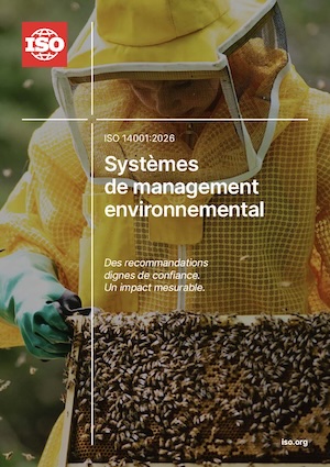 Page de couverture: ISO 14001:2026 – Des recommandations dignes de confiance. Un impact mesurable.