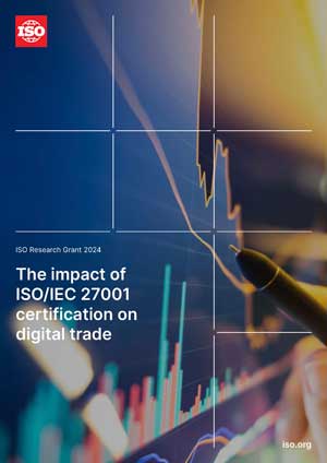 Титульный лист: The impact of ISO/IEC 27001 certification on Digital Trade (Research GRANT, 2024)